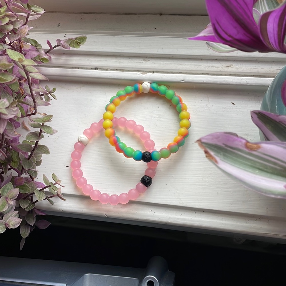 two lokai bracelets!!